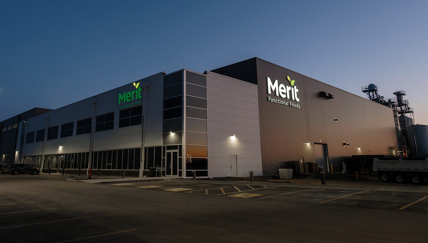 Merit Functional Foods plant, Winnipeg, Canada. Image credit: Merit Functional Foods